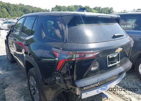 2025 Chevrolet Equinox Fwd Lt from USA, damaged, VIN 3GNAXHEG8SL281854